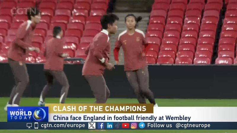 中国女子サッカー代表、聖地ウェンブリーでイングランドと対戦へ video poster