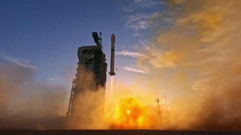 中国が新型試験衛星を打ち上げ　長征ロケット599回目の飛行