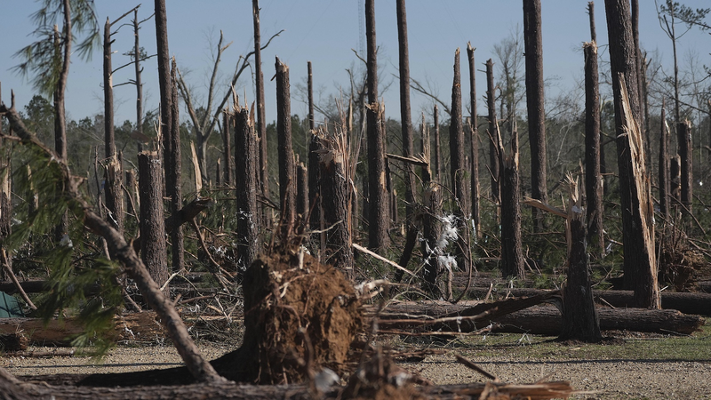 米国で竜巻・山火事・砂嵐　少なくとも37人死亡