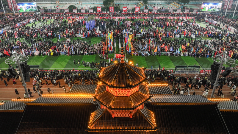 中国本土・貴州の「村超」第4シーズン開幕　137村チームで過去最大