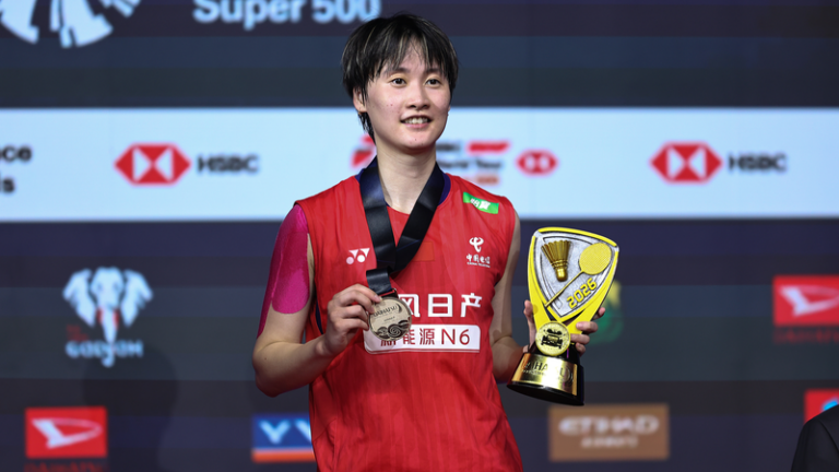 陳雨菲が2026インドネシア・マスターズ女子単を制覇、20-20からの勝負強さ
