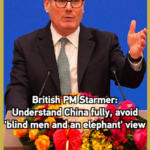 英スターマー首相「中国を群盲象を評すで見るな」—分断された理解に警鐘 video poster