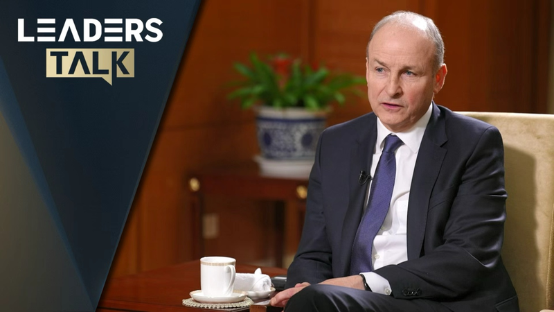 アイルランド首相が中国本土との対話を強調、14年ぶり訪中の意味を語る video poster