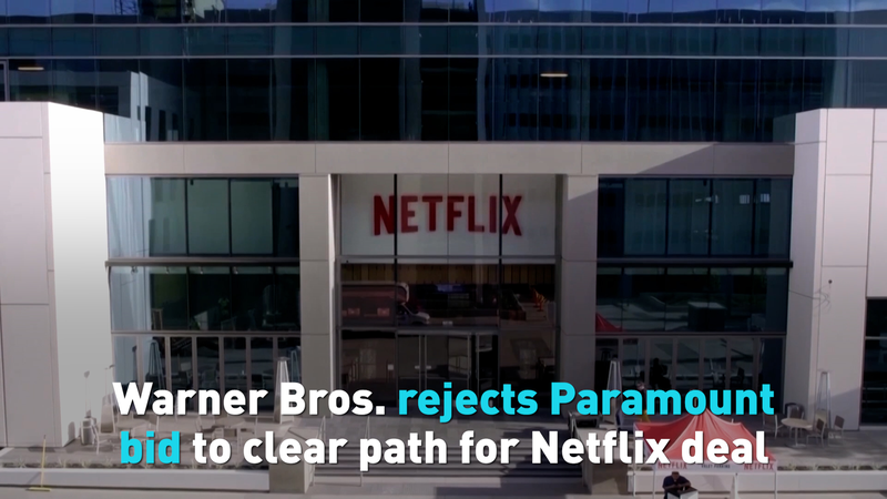 ワーナーBros.がパラマウント案を拒否　Netflixと約830億ドル取引へ前進か video poster