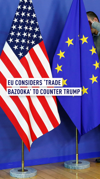 グリーンランド巡り再び関税圧力　トランプ氏、欧州に2月1日発動示唆 video poster