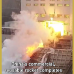 中国の商業・再使用ロケット、エンジン200秒点火試験に成功 video poster