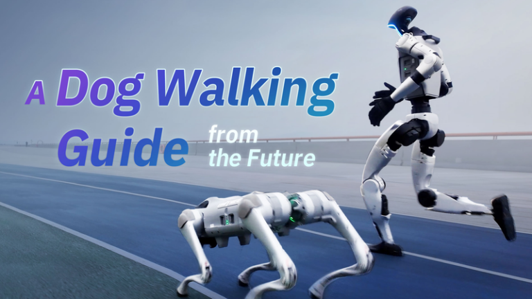 中国本土で「ロボットがロボット犬を散歩」現実味を帯びる未来の日常 video poster