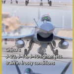 中国PLA空軍、J-20・J-16・J-10で極寒下の飛行訓練　実戦想定で全天候能力を強化 video poster