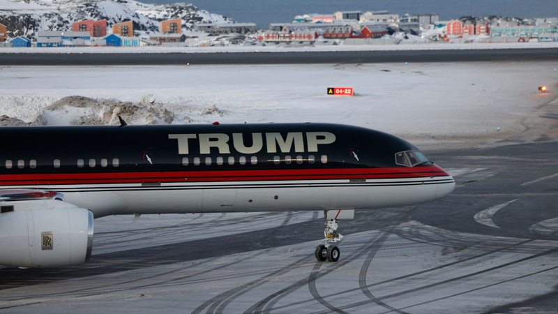 グリーンランド政党が米支配を否定、トランプ氏「力も」発言で波紋