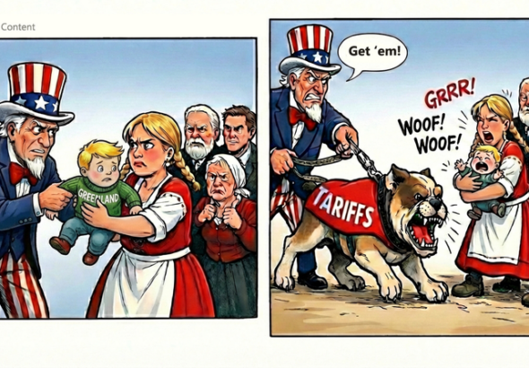 トランプ氏、グリーンランド購入要求と関税圧力　欧州8カ国に2月1日発動示唆