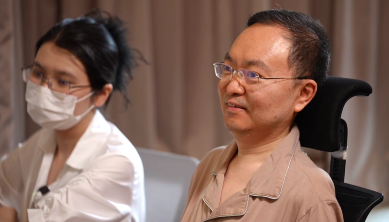 ALS患者の蔡磊氏、2026年元旦の公開書簡で近況と治療研究の進展を報告 video poster