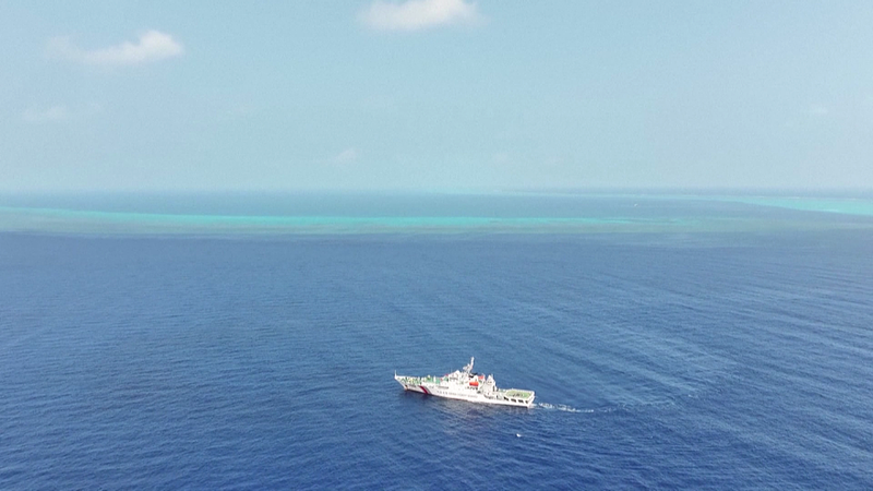 中国軍、黄岩島周辺で戦闘即応パトロールを実施（2026年1月31日）