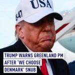 トランプ氏、グリーンランド首相に警告　「デンマークを選ぶ」発言で緊張 video poster
