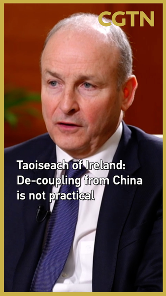 アイルランド首相「中国本土とのデカップリングは現実的でない」 video poster
