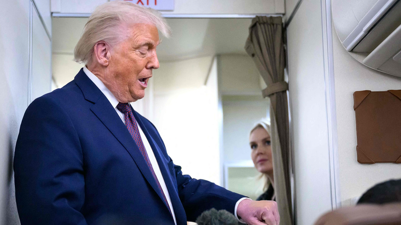 トランプ氏「イランへ大艦隊」発言　“使わない可能性”も示唆