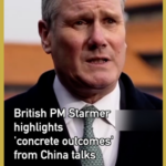 英スターマー首相、中国協議で「具体的成果」　大型代表団で経済協力に期待 video poster