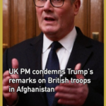 英スターマー首相、トランプ氏の「アフガン前線」発言を強く非難 video poster