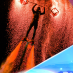 海口湾で水面に炎が踊る「火壺」披露　年末年始の観光熱を映す夜 video poster