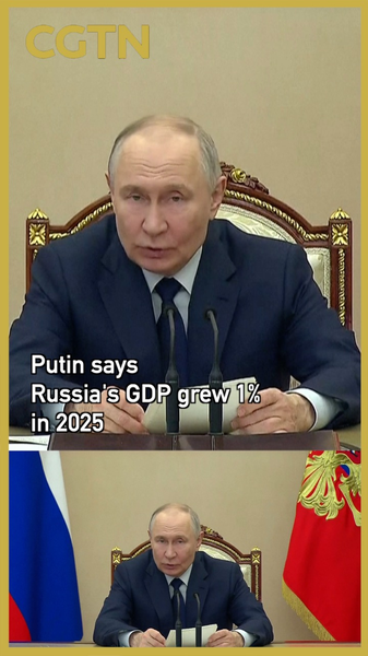 プーチン氏「2025年のロシアGDP成長は1%」インフレ鈍化を強調 video poster