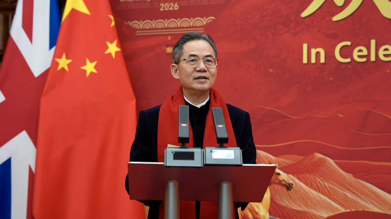 ロンドンで春節レセプション　駐英中国大使が「長期・安定の英中関係」強調