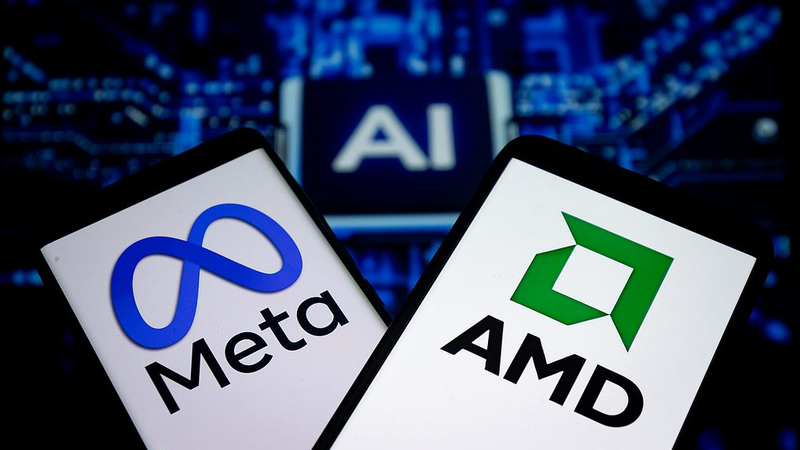 AMD、Metaに最大600億ドルのAIチップ供給へ　株式10%取得枠も