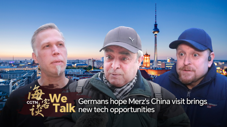 メルツ独首相が中国を公式訪問、ベルリン市民は「自動車とAI」に期待 video poster