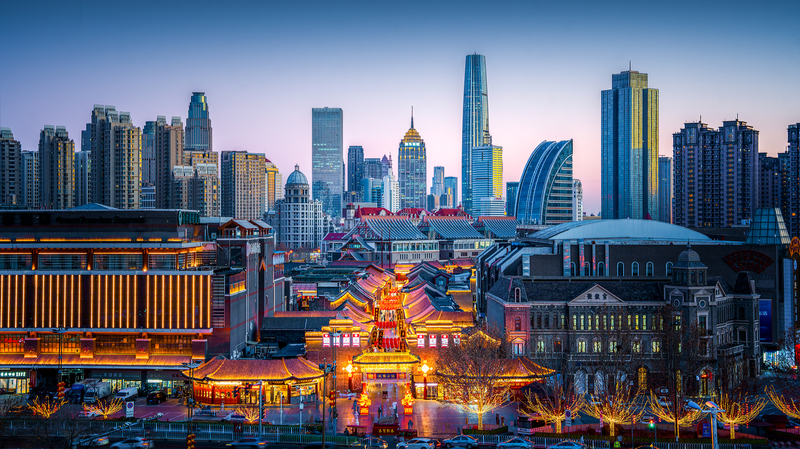 海河が凍っても、暮らしは止まらない——冬の天津を歩く