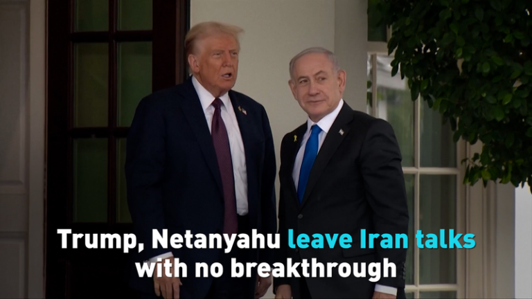 トランプ氏とネタニヤフ首相、イラン協議は「決定打なし」—間接交渉の直後 video poster