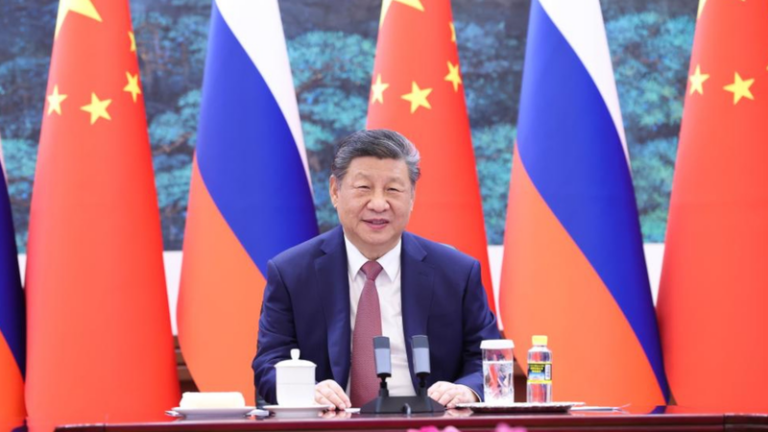 習近平主席、プーチン大統領とオンライン会談　中国・ロシアの戦略協調深化を提起 video poster
