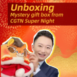 CGTN「Super Night」謎ギフト箱を開封：午年モチーフ帽子が登場 video poster
