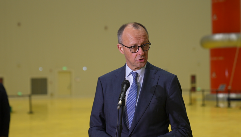 メルツ独首相、初の中国訪問を終了　杭州で経済界と会談し協力を確認 video poster