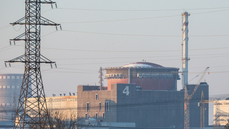 IAEA仲介で局地停戦、ザポリージャ原発の予備送電線修理へ