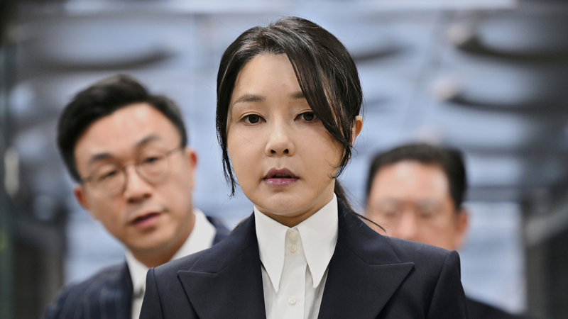 韓国・尹前大統領の妻、懲役20カ月判決に控訴　特別検察も量刑不服
