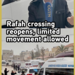 ラファ検問所が再開、ガザ住民の移動は「限定的」に—2月2日の動き video poster
