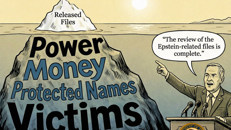 米司法省のエプスタイン関連資料、公開停滞で疑問拡大「氷山の一角」なのか