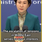 中東緊張の激化は誰の利益にもならず――中国外務省が自制と対話呼びかけ video poster