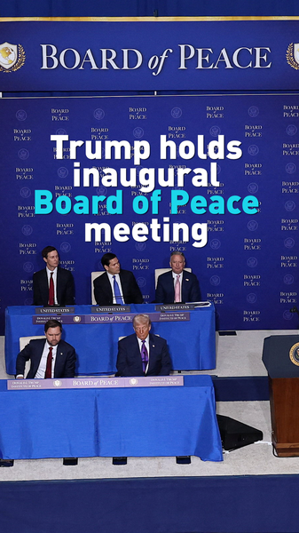 トランプ氏「Board of Peace」初会合、ガザ復興を掲げるも計画は不透明 video poster