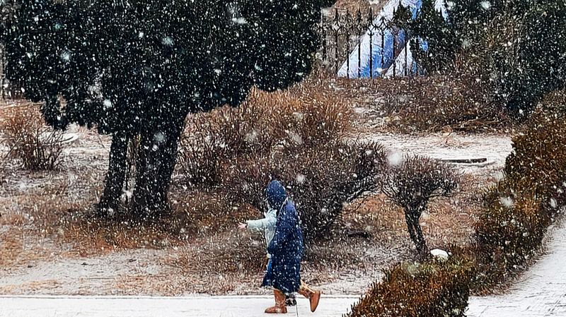 中国本土で寒波の青色警報、2月21〜23日に最大14℃急降下の見通し