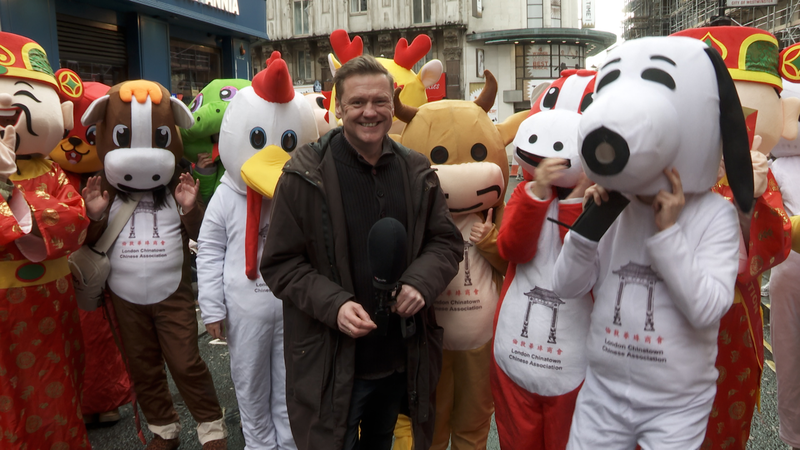 ロンドンで春節祝賀、アジア外最大規模　馬年迎え市中心部が熱気 video poster