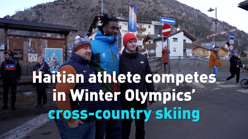 冬季五輪クロスカントリーにハイチ選手、サヴァールトが歴史的出場 video poster