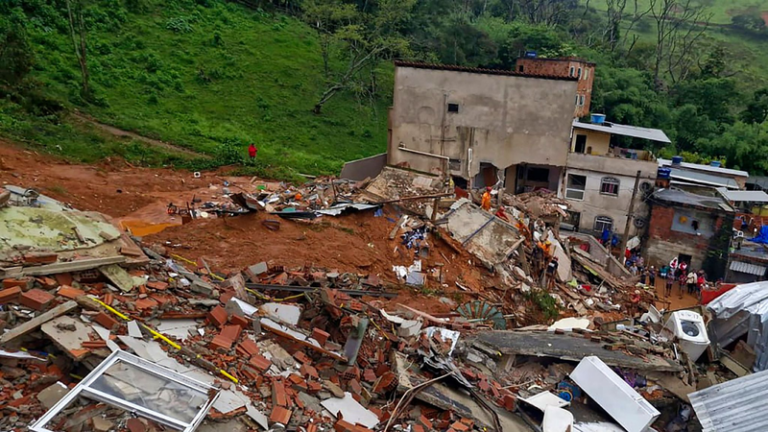 ブラジル南東部の豪雨で死者30人に　ミナスジェライス州、39人不明