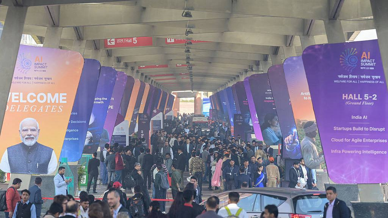 インド「AIインパクトサミット2026」開幕　首脳級も集結、13カ国が展示