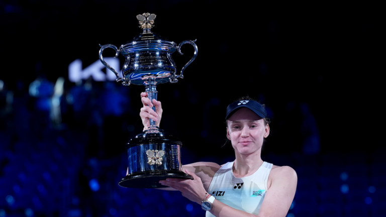 全豪オープン決勝、リバキナがサバレンカ撃破で2度目のグランドスラム