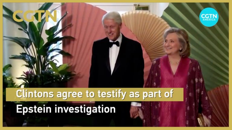 クリントン夫妻、エプスタイン調査の米議会証言に同意　波紋広がる video poster
