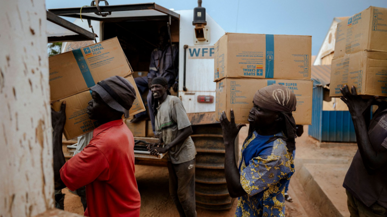 WFP、南スーダン北部で活動停止　支援物資船団が襲撃・略奪