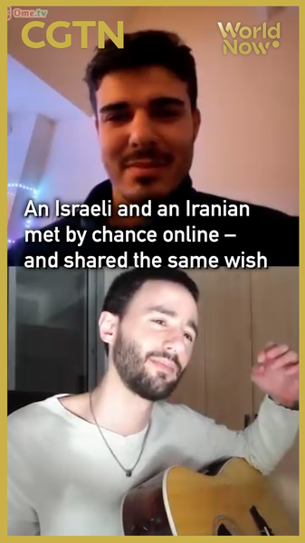 イスラエル人とイラン人が配信で偶然対話、「平和を願う」一言が拡散 video poster