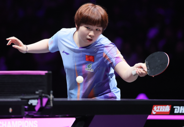 WTTチャンピオンズ重慶、蒯曼が快勝発進　王曼昱は1回戦で波乱