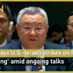 6LYU5T8WWTE6276GQENO - NewsTomo – 日本語で読む、世界のニュースハブ 米・イスラエルの対イラン攻撃に中国「衝撃」 国連安保理で即時停止を要求 video poster