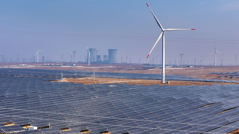 中国本土・寧夏で地盤沈下地を活用した4GW太陽光が稼働開始