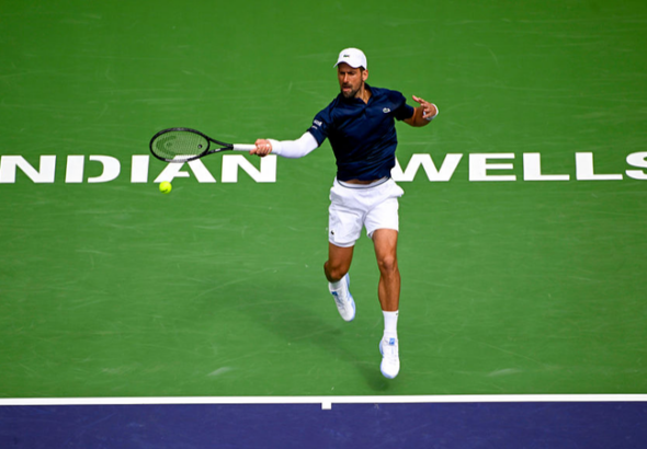 ジョコビッチ、コバチェビッチに辛勝　インディアンウェルズで9年ぶり16強